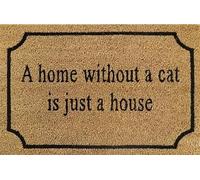 AP Supplies Coir Door Mat 40x60cm, Rubber-Backed, Classic