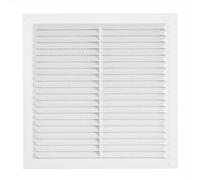 AP Supplies D/140W 140mm X 140mm Louvre Vent - Efficient Air Circulation, Prevent Dust, Debris And Insects To Enter Your Space