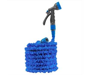 AP Supplies Dog Shower Cold Water Expanding 5M-15M Blue