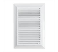 AP Supplies Duo Smart 140/210 140mm X 210mm White Louvre Vent
