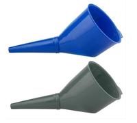 AP Supplies Fuel Funnel with Fine Mesh Filter, Grey/Blue