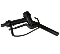 AP Supplies Fuel Gun - Ideal for refueling Vehicles, Machinery, and Equipment, The Fuel Gun ensures a Smooth and Reliable (Fuel Gun Black 1" Barb Inlet - 25mm Outlet)
