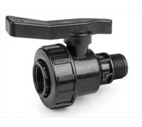 AP Supplies Full Flow Single Union Ball Valve Pp 3/4 Bspf-M