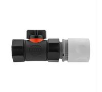 AP Supplies Hose Connector Wl With In - Line Bspf Threaded Valve