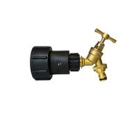 AP Supplies Ibc 2 S60X6 1/2 Bspf Extender Adaptor With 1/2 Bsp Brass Quick Connect Bib Tap
