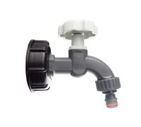 AP Supplies Ibc 2 S60X6 Cap With 1/2 Bsp Plastic Bib Tap