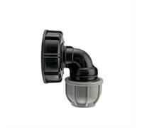 AP Supplies Ibc 2" S60X6 Cap With 32mm Mdpe Elbow