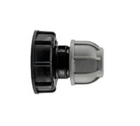 AP Supplies Ibc 2 S60X6 Cap With 32mm Mdpe Straight