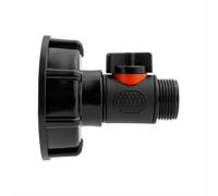 AP Supplies Ibc 2" S60X6 Cap With In - Line Bspm Threaded Valve