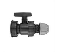 AP Supplies Ibc 2" S60X6 Cap With Large Plastic Valve And Mdpe Straight 32mm