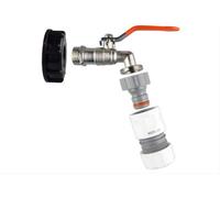 AP Supplies Ibc 2 S60X6 Cap With Lever Tap And Max Flo Hose Connectors Set