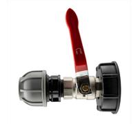 AP Supplies Ibc 2" S60X6 Cap With Lever Valve And 32mm Mdpe Straight