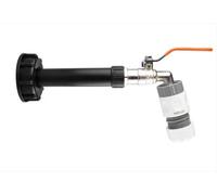 AP Supplies Ibc 2 S60X6 Cap With Water Filter Lever Tap And Max Flo Hose Connectors Set