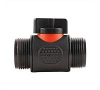 AP Supplies In - Line Soft Touch Valve 3/4" Bspm Black