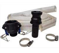 AP Supplies Lay Flat Hose Set J, 8 Bar, 20m, 2in