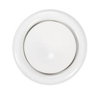 AP Supplies Louvre Vent ANM0203, 125mm, White