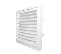 AP Supplies Louvre Vent Kr100/125 - Efficient Air Circulation, Prevent Dust, Debris And Insects To Enter Your Space