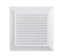 AP Supplies Louvre Vent White Duo Smart 135G 135mm With Fly Mesh