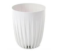 AP Supplies Mira Pot 190mm White - Modern Plant Pot Without Drainage Hole, Decorative Indoor Planter for Houseplants, Succulents & Home Décor