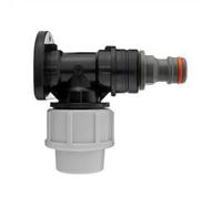 AP Supplies Wall Flange Kit 20mm Mdpe And Snap-On Male