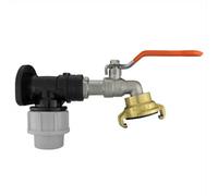 AP Supplies Wall Flange Kit 20mm Mdpe - Lever Tap 1/2" & Geka