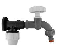 AP Supplies Wall Flange Kit 20mm MDPE, PP Bib Tap WL