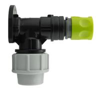 AP Supplies Wall Flange Kit 25mm MDPE, Female Connector