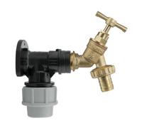 AP Supplies Wall Flange Kit 25mm Mdpe Set Connectors
