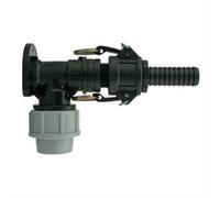 AP Supplies Wall Flange Kit 32mm Mdpe + 3/4 Camlock Type B+E