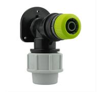 AP Supplies Wall Flange Kit 32mm Mdpe + Direct Hose Connector