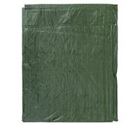 AP Supplies Waterproof Tarpaulin 4m x 5m, Green 90gsm Medium Duty | M-Grade Tarp Sheet Cover & Groundsheet, 12mm Eyelets Every 1m, Hemmed Edges, UV Protection