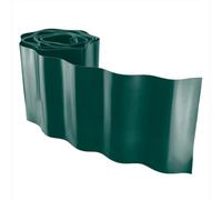 AP Supplies Wavy Plastic Garden Lawn Edging, Height - 10Cm, Length - 9M, Green