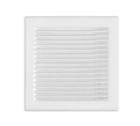 AP Supplies White Dl/135 Rw Lux With Mesh Louvre Vent - Efficient Air Circulation, Prevent Dust, Debris And Insects To Enter Your Space