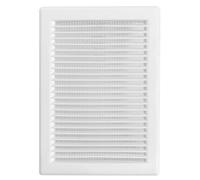 AP SuppliesLouvre Vent - Designed to Provide efficient air Circulation While preventing dust, Debris, and Insects from Entering Your Space. (White DL/140X210 RW LUX with Mesh)