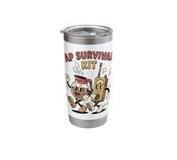 AP Survival Kit Cartoon Coffee Funny Assistant Principal Stainless Steel Insulated Tumbler