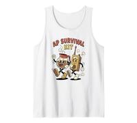 AP Survival Kit Cartoon Coffee Funny Assistant Principal Tank Top