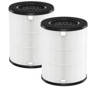 AP-T20 Replacement Filter Compatible with Homedics AP-T20, AP-T20WT, AP-T20BK and AP-T22 Air Purifiers, 3-in-1 True HEPA Filter, Part# AP-T20FL, 2 Pack