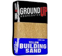 Ap Yellow Building Sand 23Kg Bag Soft Sand Bricklaying Mortar Pointing Rendering Plastering Brickwork And Repair Mix