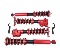 AP01 4x Adjustable Coilover Spring Shocks Compatible With 240sx S13 | Fits 1989-1994 Front And Rear; Includes Springs And Shocks