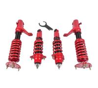 AP01 Coilover Suspension Lowering Kit Compatible With Acura RSX | Fits 2002-2006 RSX Base and Type-S Coupe 2D; Color Red