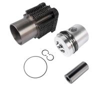 AP01 Cylinder Liner & Piston With Ring 100mm Compatible With Deutz FL912 | Fits F3L912; Includes Ring; Part Numbers 04157756, 02136952, 02928142