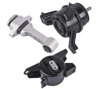 AP02 Bracket Motor Trans Mount 3pc Compatible with Automotive Parts Soul 1.6L 2.0L 2010 2011 AUTO L4 4-Door