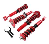 AP03 Red Adjustable Coilovers Compatible With Acura TLX 2015-2017 | Fits Acura TLX 2015-2017; Includes Struts Shocks Suspension Components