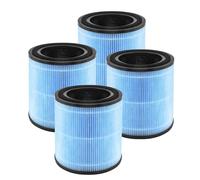 AP0601 Replacement Filter Compatible with AIRTOK AP0601 air Purifier, H13 True Air Purifier Filter, High efficiency activated carbon Filter, 4PACK