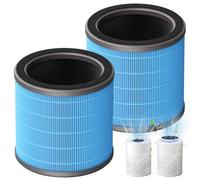 AP070A / AP070B Replacement Filt-ers for Aircillin AP070A & AP070B Air Purifier, 4-in-1 High-Efficiency Air Filt-er with Activated Carbon, 2 Pack