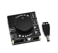 AP50L 20W+20W Stereo Digital Power Board for 12V/24V DC Input - High-Efficiency for GaN-Compatible Audio Module for DIY, Car Audio & Home The(AP50L)