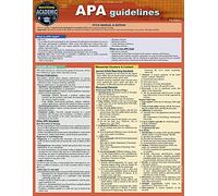 APA Guidelines - 7th Edition: A Quickstudy Laminated Reference Guide