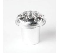APAC 10CM MEMORIAL GRAVE VASE, CONTAINER GRAVE POT INSERT, ALUMINIUM.