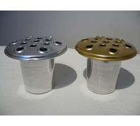 APAC 10CM QUALITY ALUMINIUM MEMORIAL GRAVE VASE, GRAVE POT INSERT BRITISH MADE 10CM