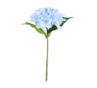 APAC 33cm Artificial Arundel Hydrangea - Blue (Pack of 3), Silk Flowers Perfect for Home Wedding Party Decorations Flower Arrangements